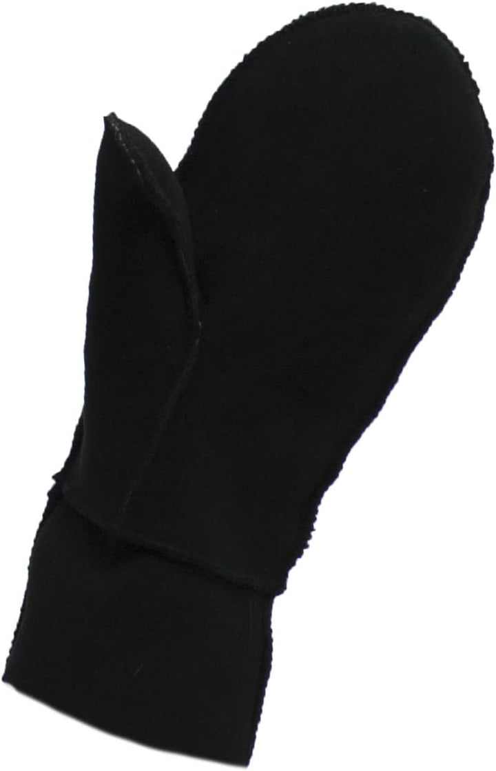 Reissner Lammfelle warme Merino Lammfell Fäustlinge Faust Handschuhe für Damen und Herren HDS-FAUST1