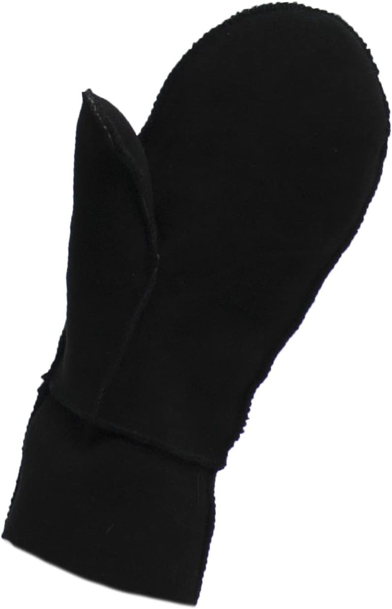 Reissner Lammfelle warme Merino Lammfell Fäustlinge Faust Handschuhe für Damen und Herren HDS-FAUST1