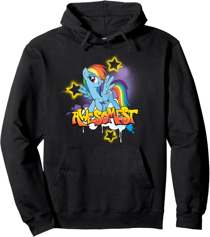 My Little Pony Rainbow Dash Awesomest Pony Pullover Hoodie