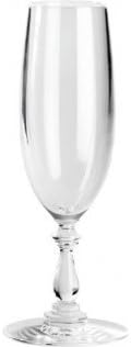 Alessi "Dressed", 4 Stück Sektflöte aus Kristallglas Aperitif, Aperitif