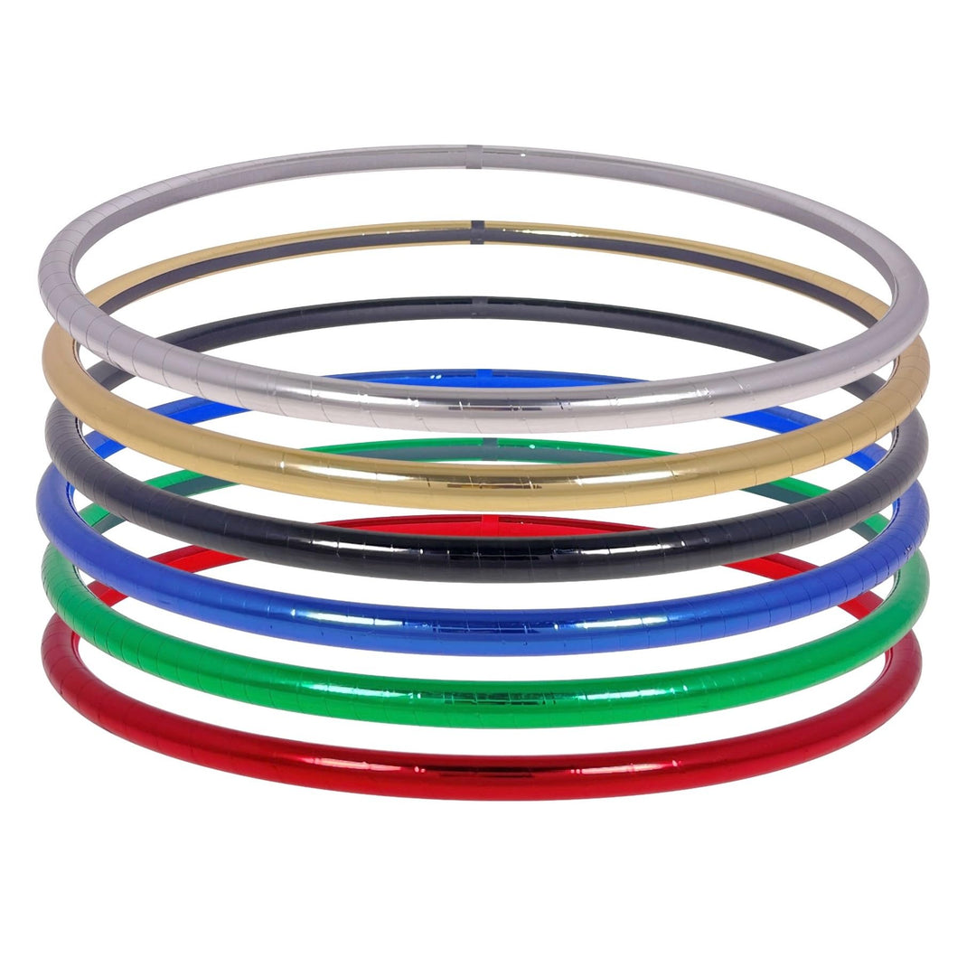 Mini Hula Hoop, Metallic Farben, Ø50cm Rot, Rot