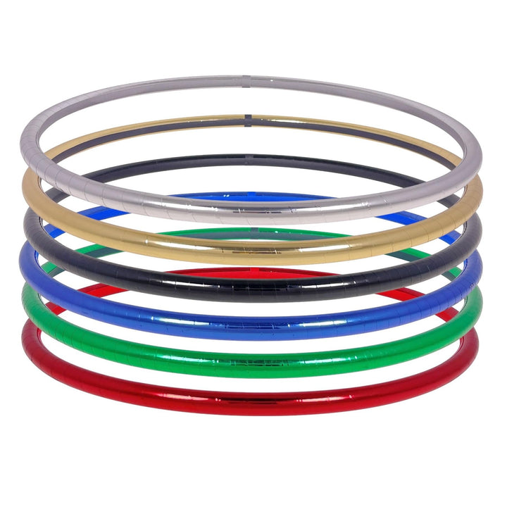 Mini Hula Hoop, Metallic Farben, Ø50cm Rot, Rot