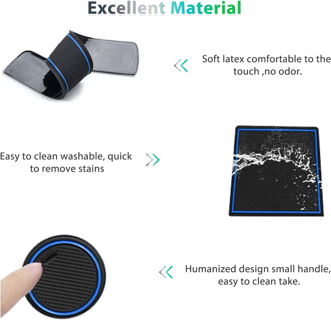 GAFAT Hyunda-i Tucson NX4 2021-2024 2025 (Elektronische Automatik) Antirutschmatten, Tucson 2023 Gum