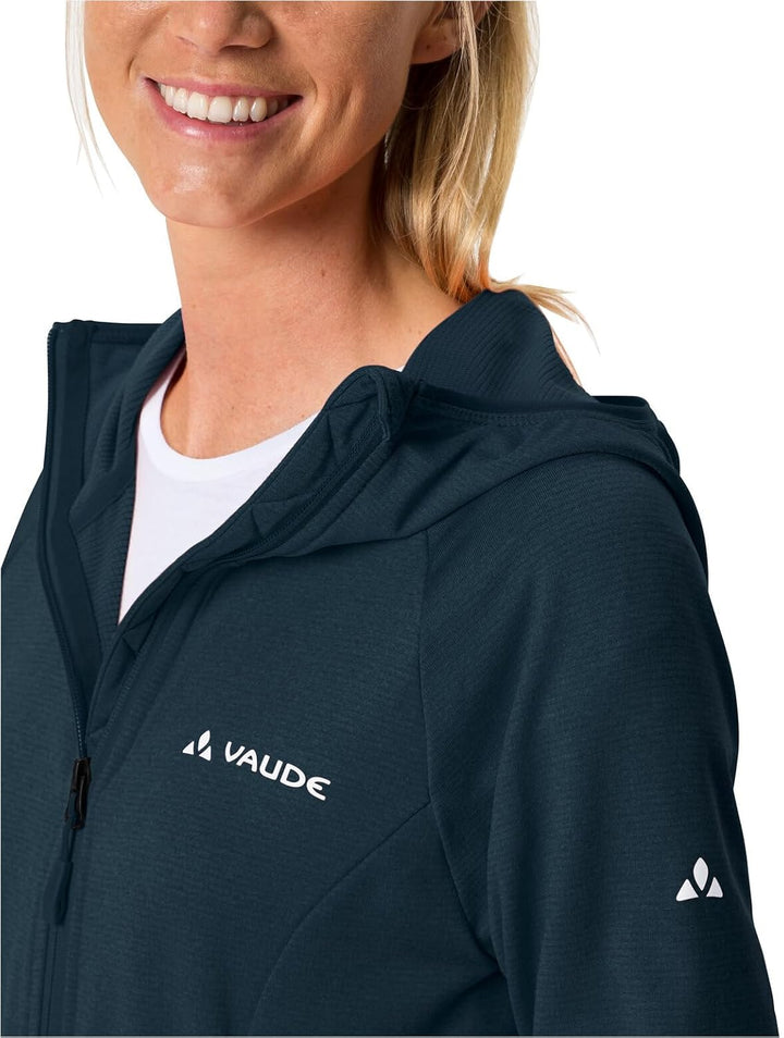 VAUDE Damen Women's Tekoa Fleece Jacket Ii Jacke 34 Dark Sea, 34 Dark Sea