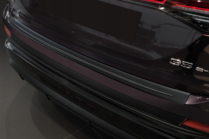 Avisa Matt-Schwarz Edelstahl Heckstossstangenschutz kompatibel mit Audi Q4 e-tron (F4B) & Q4 e-tron