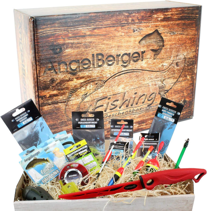 Angel-Berger Allround Geschenk Box Angelset