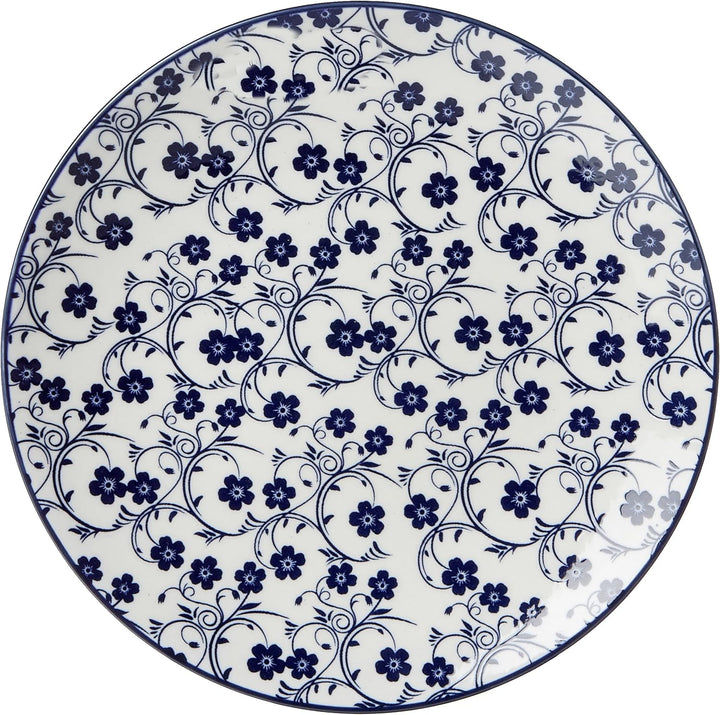 Ritzenhoff &amp; Breker Kuchen- und Frühstücksteller-Set Royal Sakura, 4-teilig, 21,5 cm Durchmesser, Po