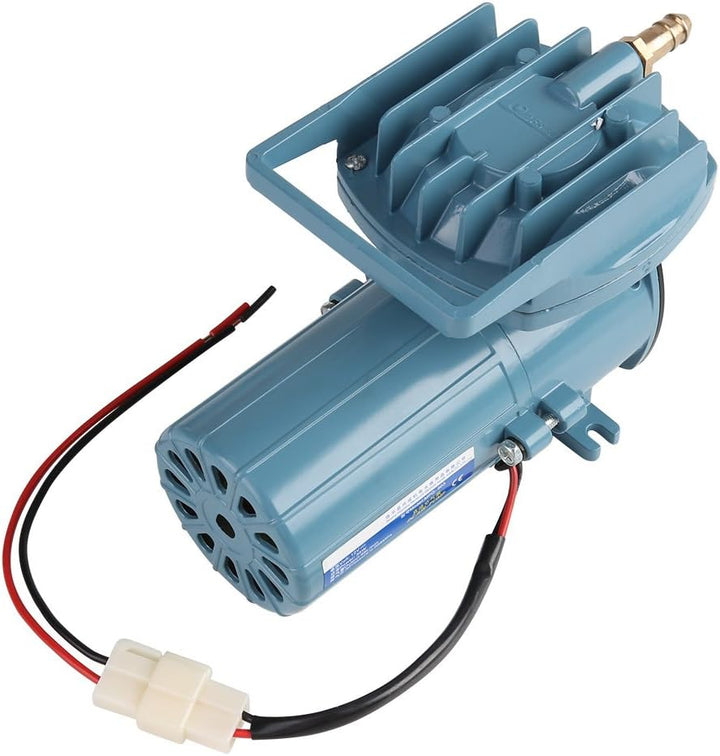 Superleise Aquarium Luftpumpe, DC 12V 35W 68l/min Luftpumpe Sauerstoff tragbar Leistungsstark Sauers
