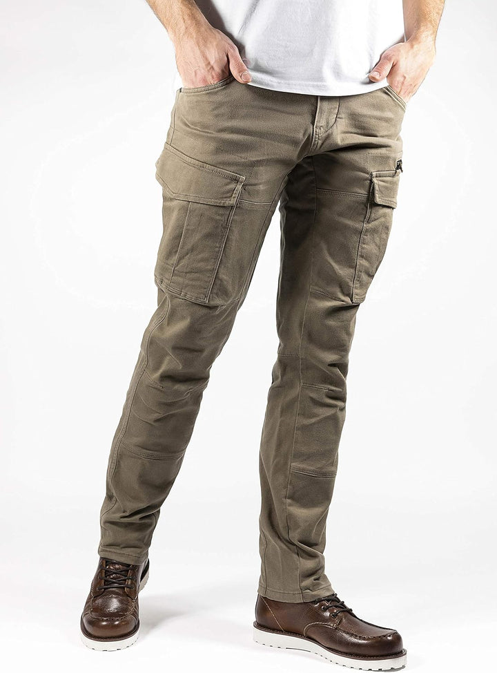 John Doe Herren Motorradhose Cargo Stroker-XTM 27W / 30L Camel, 27W / 30L Camel