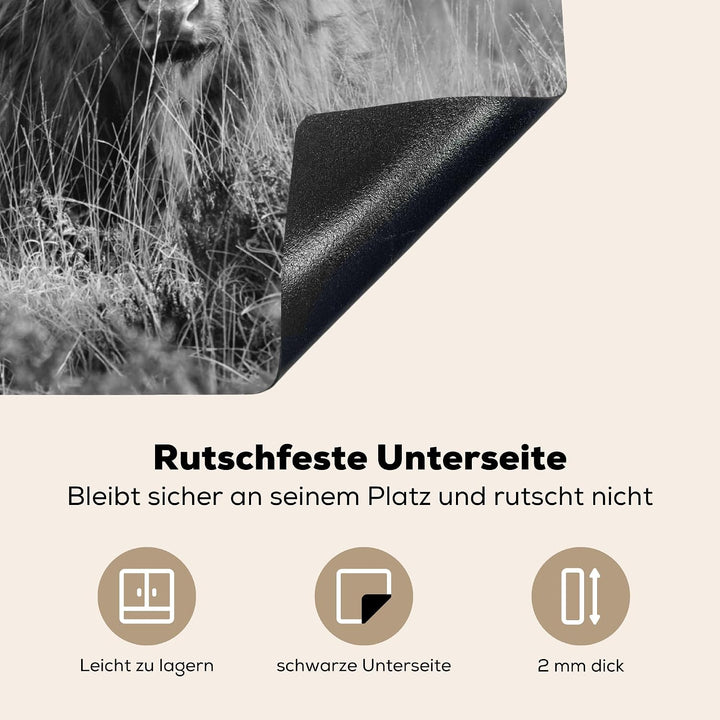 KitchenYeah© Herdabdeckplatte Einteilig Ceranfeld Abdeckplatte Küche Deko Ceranfeldabdeckung Herdabd