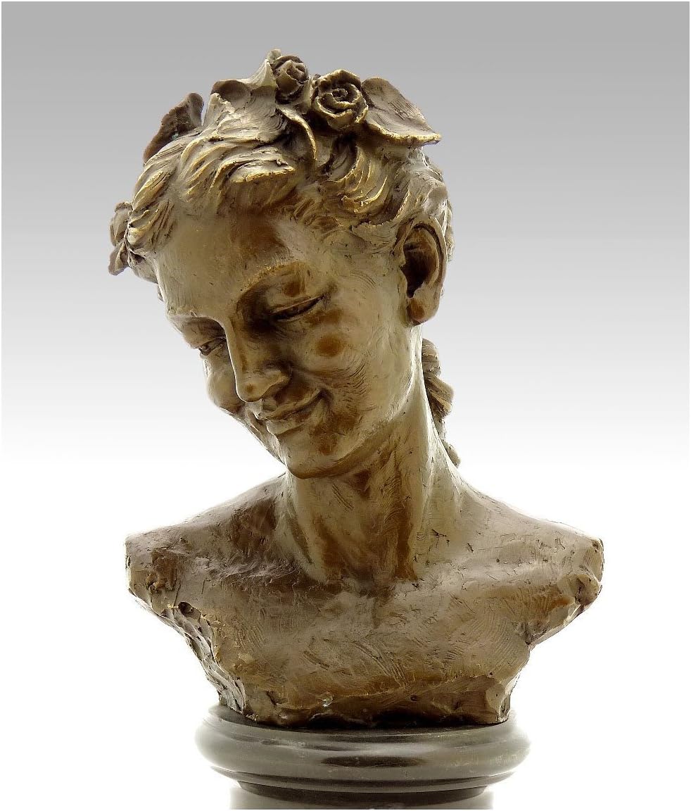 Kunst &amp; Ambiente - Bacchante with Lowered Eyes (1872) - Jean-Baptiste Carpeaux - Skulptur - Plastik