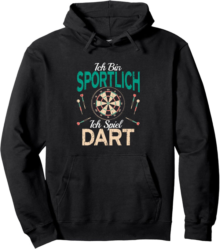 Dart Lustig Herren Dart Geschenk Dartspieler Pullover Hoodie