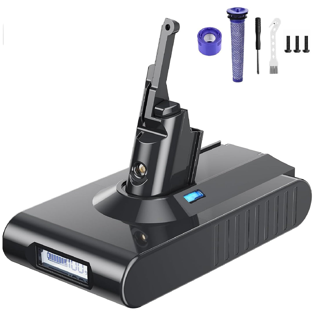 V8 Akku für Dyson, Powtree Ersatzakku für Dyson SV10 215681 967834-05 | Kompatibel mit V8 Absolute A