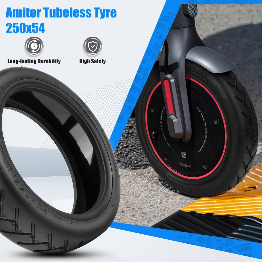 250x54 Selbstreparierende Reifen für Xiaomi 4 E-Scooter, Pannensicherheit & Gewichtsreduzierung, E S