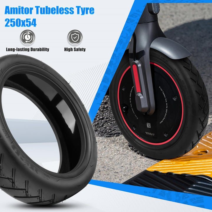 250x54 Selbstreparierende Reifen für Xiaomi 4 E-Scooter, Pannensicherheit & Gewichtsreduzierung, E S