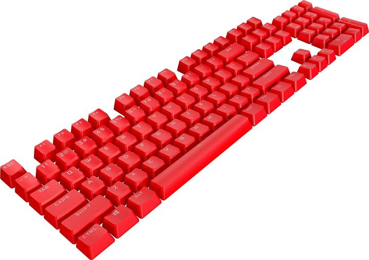 Corsair PBT Double-Shot Pro Keycap Mod Kit, Englisch, UK (-UK), Origin, Rot, rot