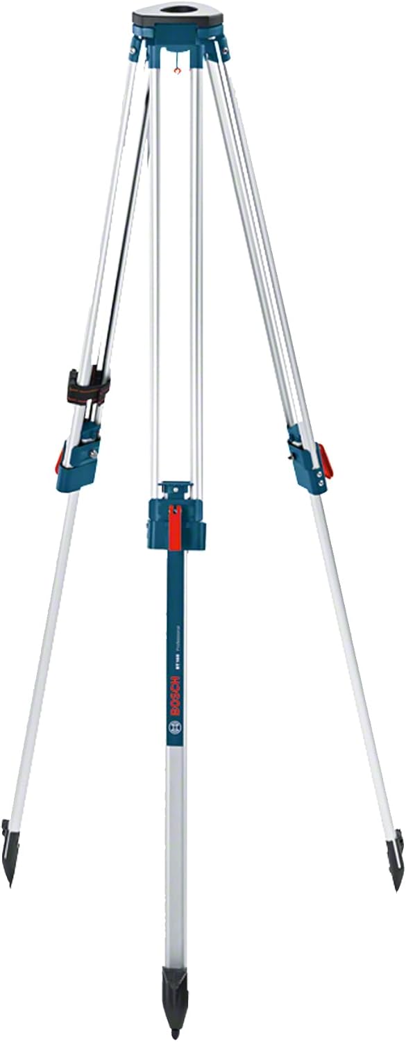 Bosch Professional Baustativ für Laser und Nivelliergeräte BT 160 (Höhe: 97–160 cm, Gewinde: 5/8 Zol