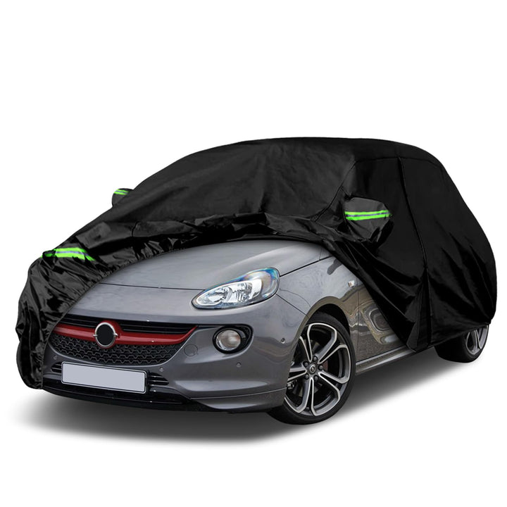 JUDANNA Wasserdicht Autoabdeckung Ersatz für 2012-2019 Opel Adam Hatchback, Vollgarage Autoplane Aut
