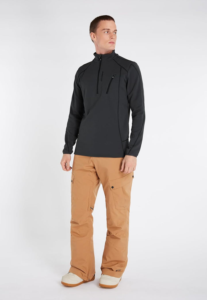 Protest Herren Humans Fleece XS Asphalt, XS Asphalt