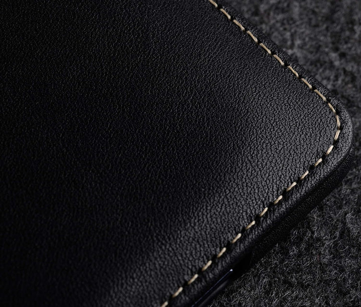 STILGUT Book Case kompatibel mit Samsung Galaxy S20 FE Hülle aus Leder zum Klappen, Klapphülle, Hand