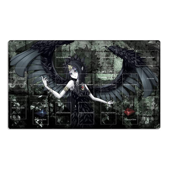 Mlikemat ZD014-83-A Sammelkartenspiel-Matte mit Zonen, inkl. Tasche, Zd014-83-a