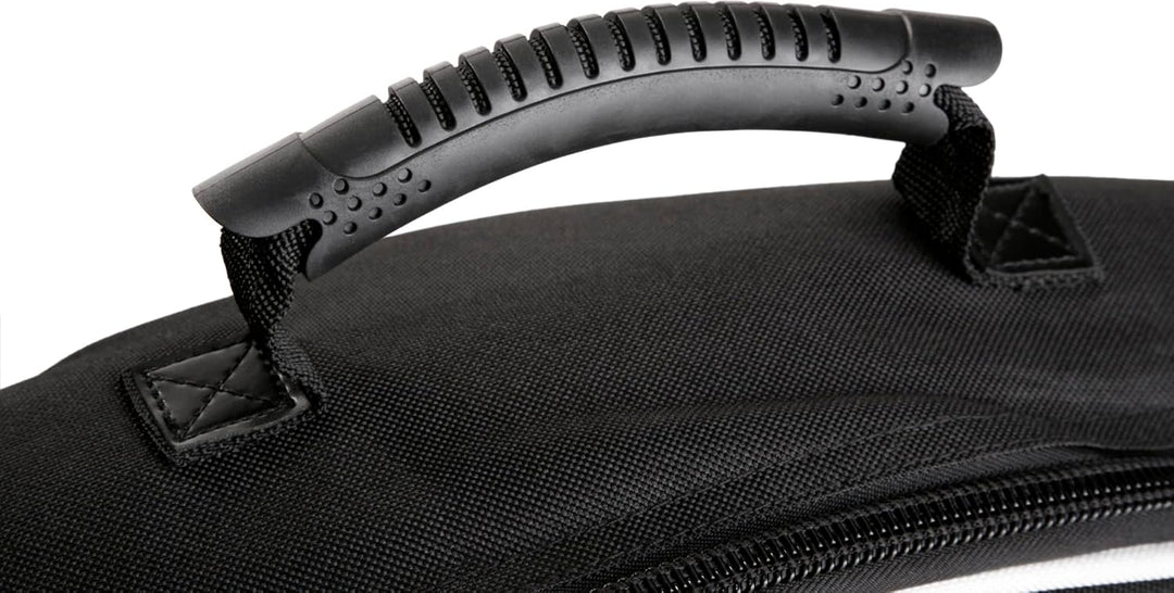 ROCKTILE Westerngitarrentasche 4/4 - gepolstert mit Rucksackgarnitur Gigbag für Westerngitarre schwa