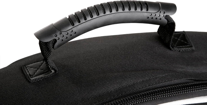 ROCKTILE Westerngitarrentasche 4/4 - gepolstert mit Rucksackgarnitur Gigbag für Westerngitarre schwa