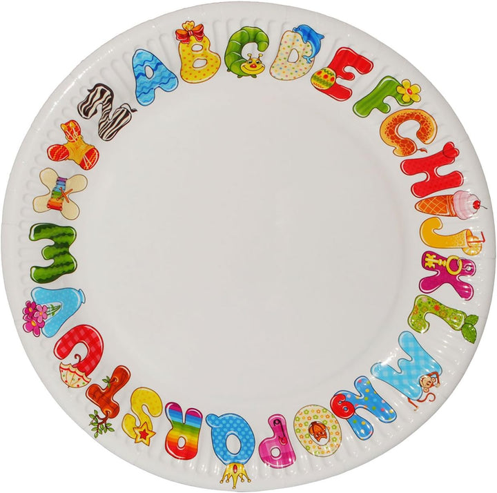60 Stück Servietten - ABC/Alphabet - Buchstaben - zum Schulanfang/Geburtstag - Kindergeburtstag & Sc