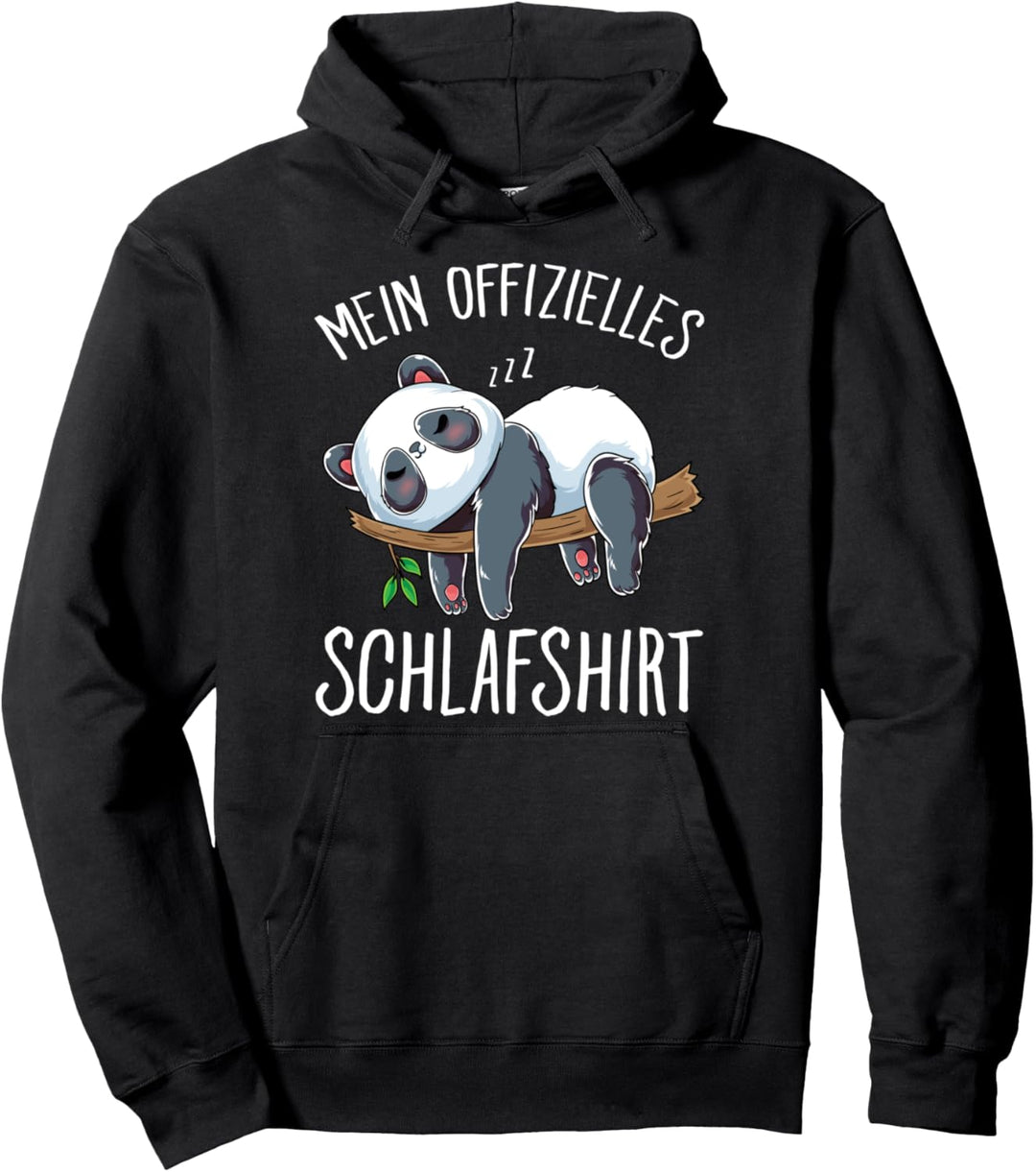 Mein Offizielles Schlafshirt Panda Pullover Hoodie
