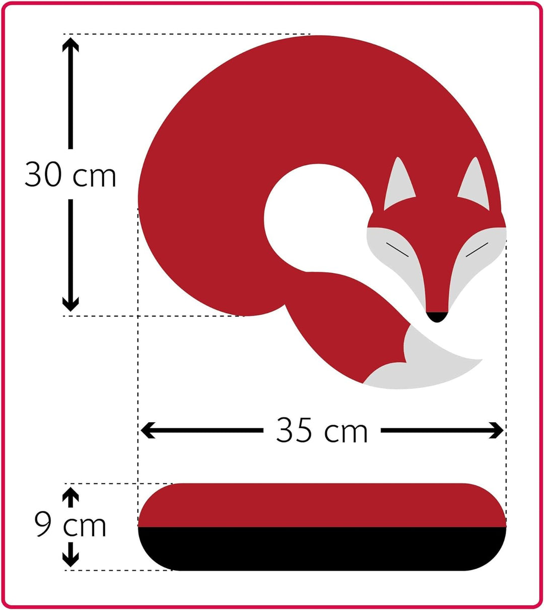 Leschi REISEKISSEN für erholsamen Schlaf in Auto, Flugzeug und Camping-Bett/Reisegeschenk für Kinder