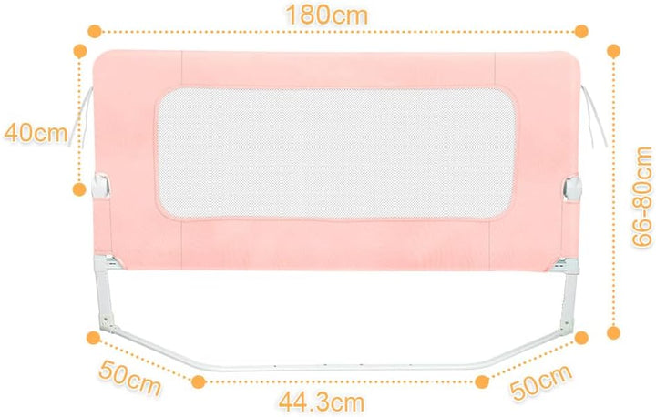 Kleinkind Bettschutzgitter Bettgitter Kinderbettgitter Babybettgitter höhenverstellbares Bettgitter