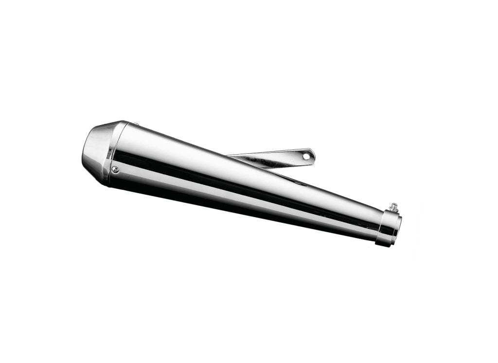 Highway Hawk 65–941 Universal Schalldämpfer megatonne, chrom