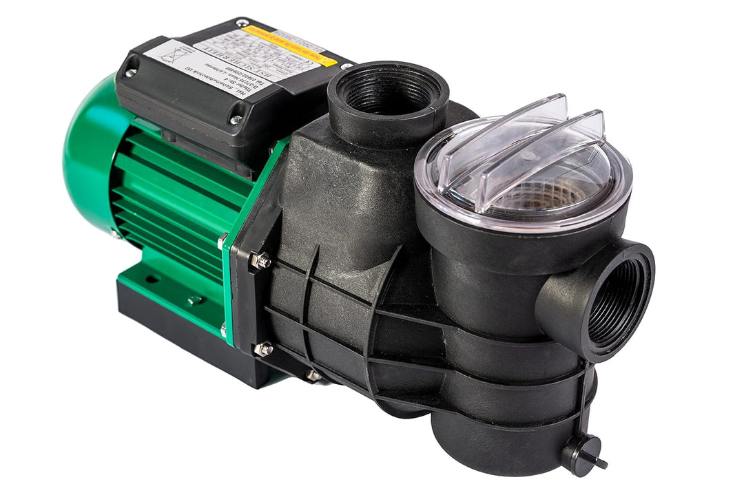 HST Leis Poolpumpe 12m3, 12000 Liter/Std, 550 W I Erweiterbare Filterpumpe mit geringer Energieaufna