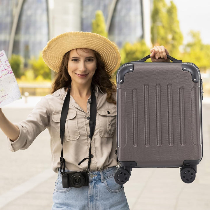 Koffer Suitcase Set, Trolley Reisekoffer, Rollkoffer Handgepäck, Kofferset, Gepäckset mit Rollen 360