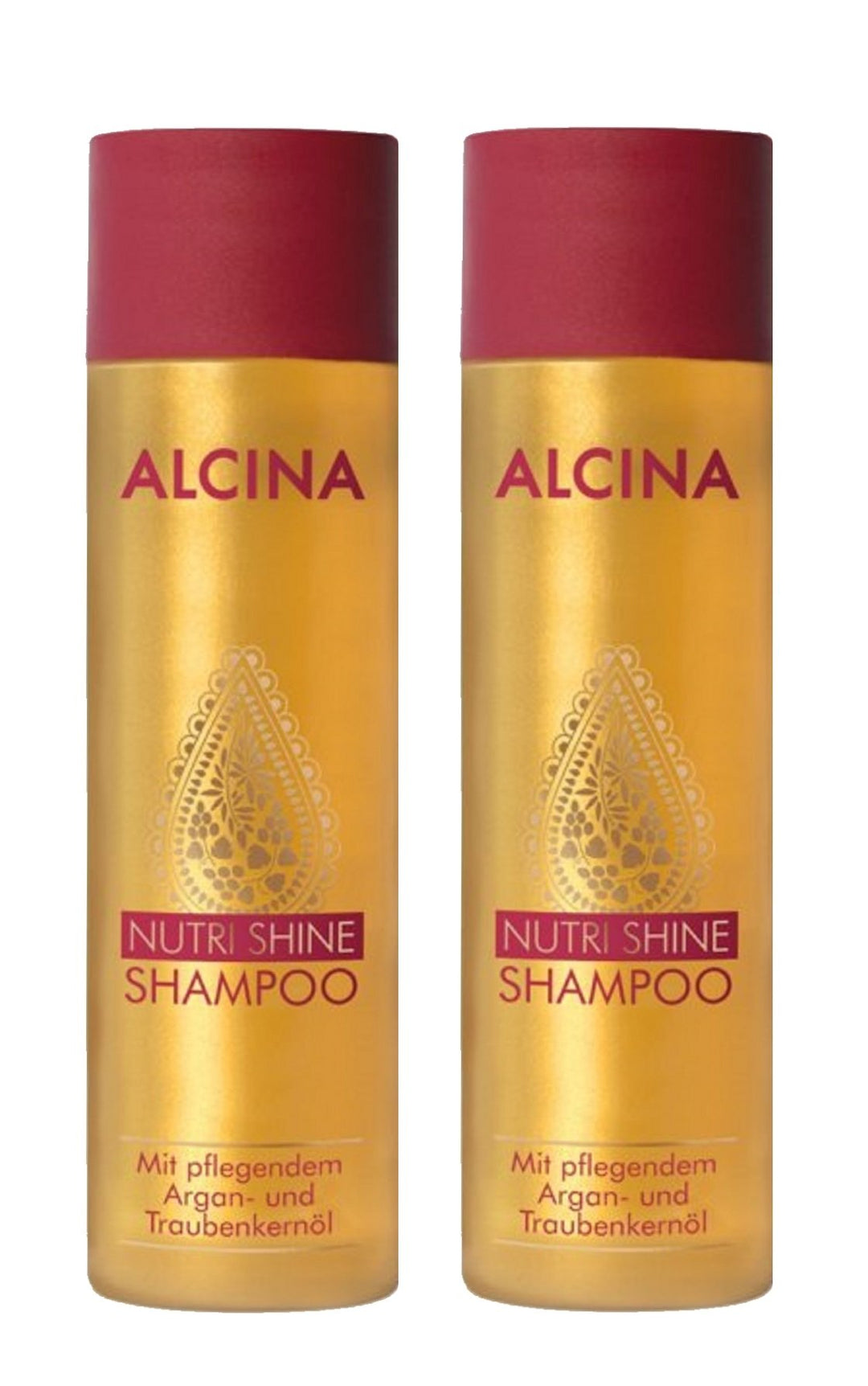 2er Alcina Nutri Shine Shampoo mit pflegendem Argan und Traubenkernöl je 250 ml = 500 ml 250 ml (2er