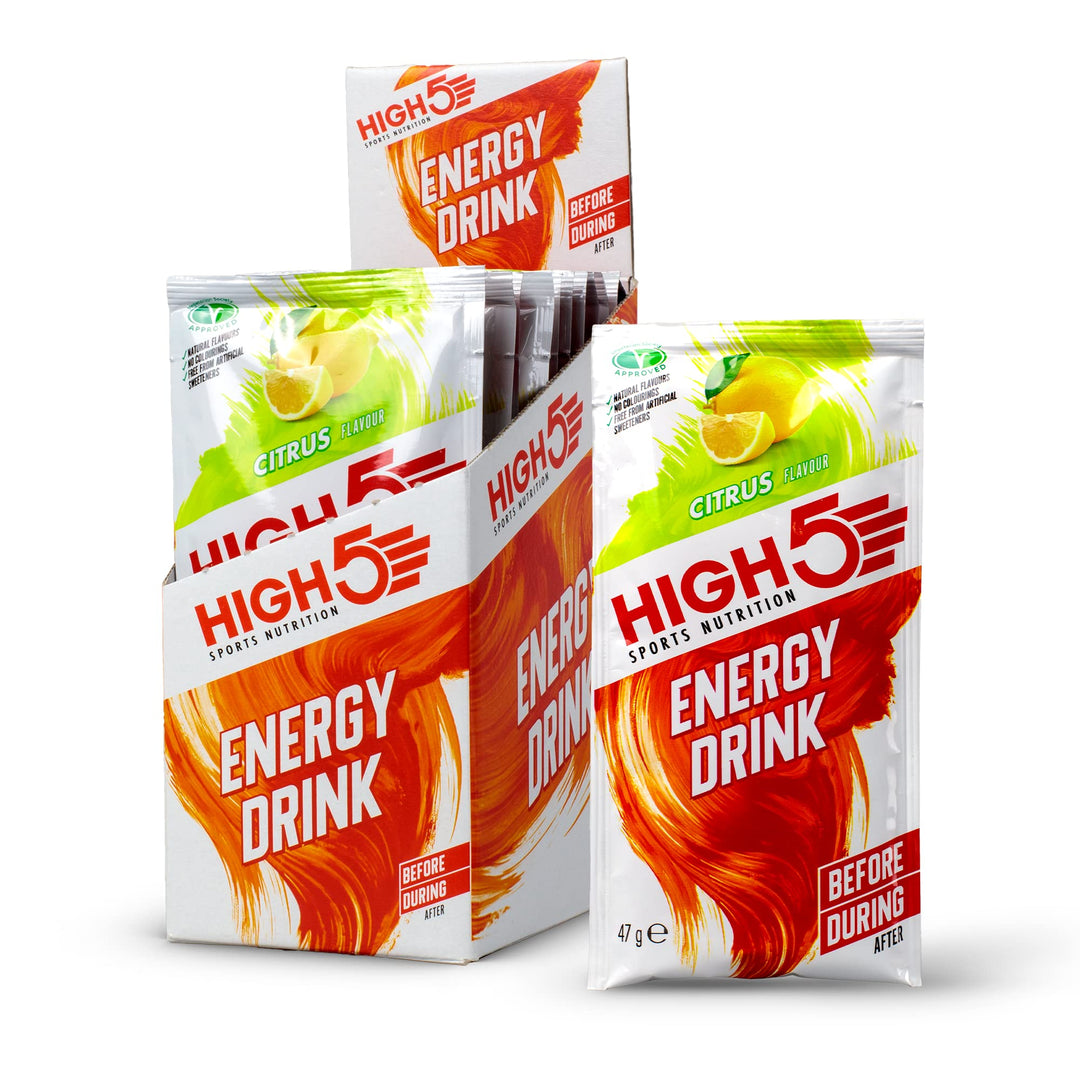 High5 Energy Source Citrus (12 x 47g Sachet), 1er Pack (1 x 564 g) Citrus unisize, Citrus unisize