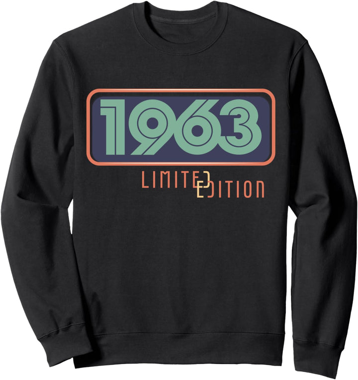 61. Geburtstag Mann Frau 61 Jahre 1963 Deko Lustig Geschenk Sweatshirt