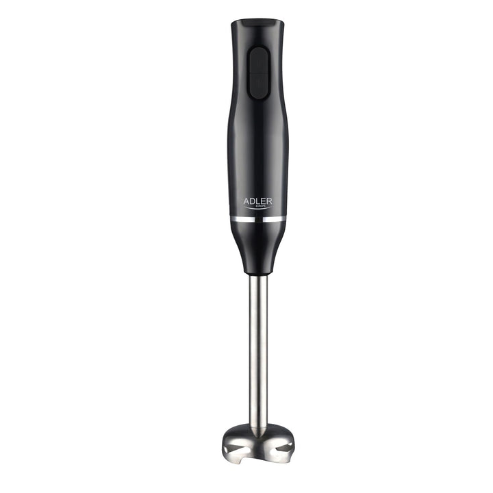 ADLER AD 4620 Stabmixer Set, 800W, 2 Geschwindigkeitsstufen, mit Schneebesen und Messbecher, Schwarz