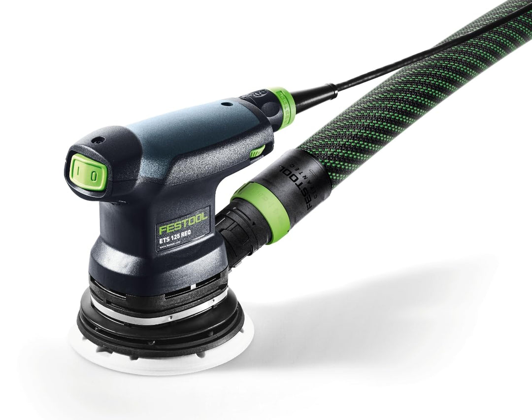 Festool Exzenterschleifer ETS 125 REQ (mit Schleifteller, Protector, Longlife-Staubfangbeutel), ETS