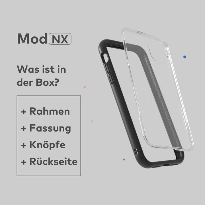 RhinoShield Modulares Case kompatibel mit [iPhone 11 Pro Max] | Mod NX - Schockabsorbierende Anpassb