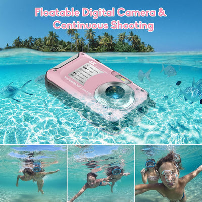Unterwasserkamera Yixinxin 4K Digitalkamera wasserdichte 56MP Autofokus wasserdichte Kamera Fotokame