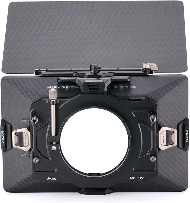 Tilta Mirage Pro Matte Box Einzelnes Backing Kit mit 95-mm Backing, Gegenlichtblende mit 4x5,65“ Fil