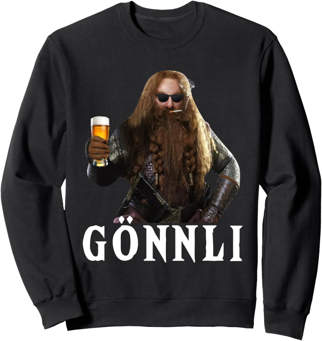 gönnli biertrinker saufen bier beer Sweatshirt