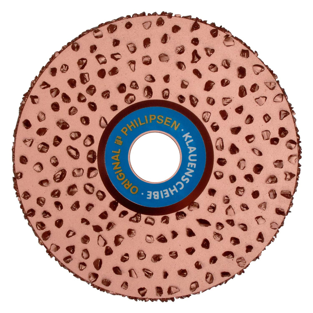Kerbl Superklauenscheibe 125mm beidseitig bestückt