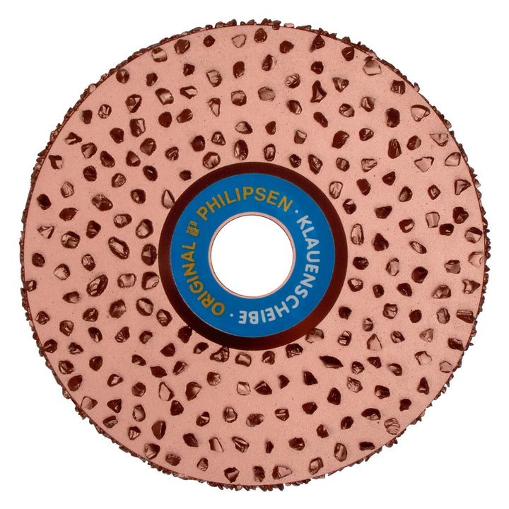 Kerbl Superklauenscheibe 125mm beidseitig bestückt