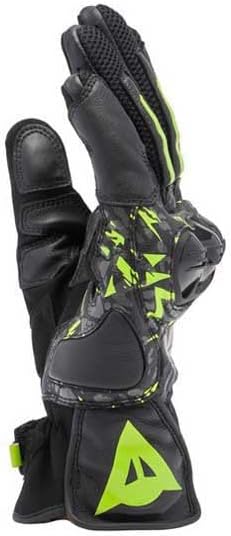 Dainese - Mig 3 Unisex Gloves, Leder-Motorradhandschuhe, Knöchelschutz, Touchscreen, für Männer und