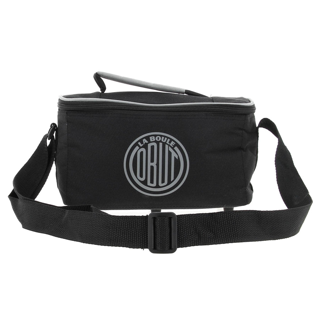 Obut - Tragetasche für 3 Kugeln, Grau – Tasche für Boccia-Kugeln – Dunkelgrau – Einheitsgrösse, grau