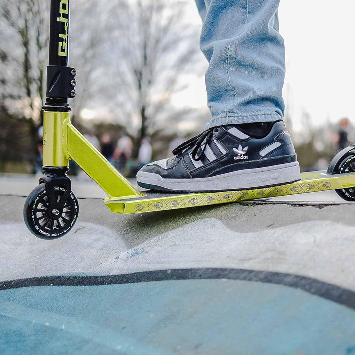 Movino Stunt Scooter Profi Roller für Erwachsene & Jugendliche mit ABEC 9 Kugellagern Kickscooter mi