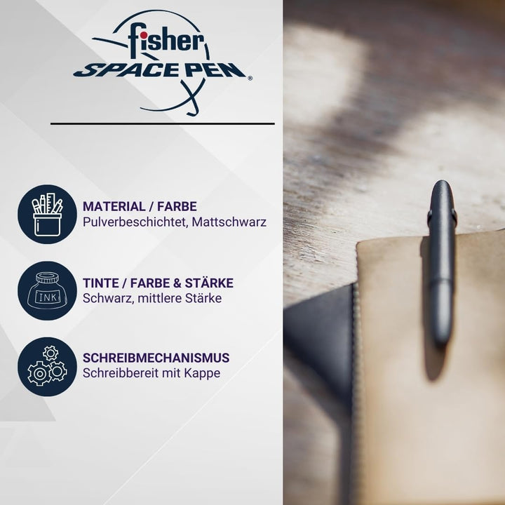 Fisher Space Pen Bullet Space Pen, 1 Stück (1er Pack)