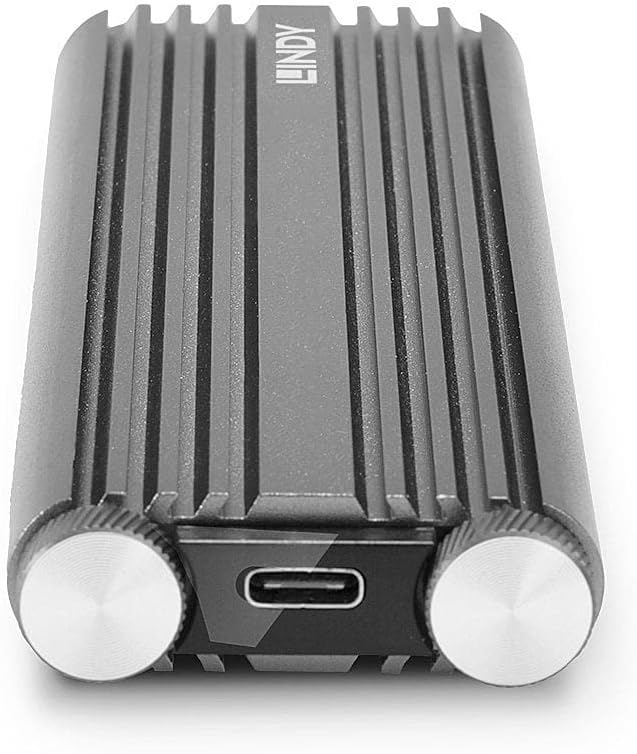 LINDY 43318 Gehäuse USB 3.2 Gen 2x2 für SSD M.2 NVMe